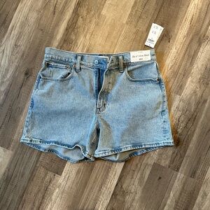 Abercrombie & Fitch Light Blue Jean Shorts